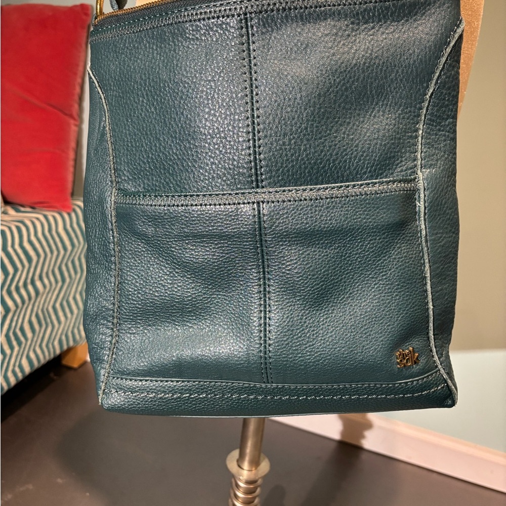 The Sak Teal Crossbody Bag - Picture 2 of 11